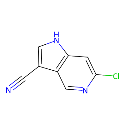 6-Chloro-1H-pyrrolo[3,2-c]pyridine-3-carbonitrile
