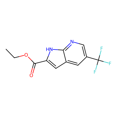 Ethyl 5-(trifluoromethyl)-1H-pyrrolo[2,3-b]pyridine-2-carboxylate