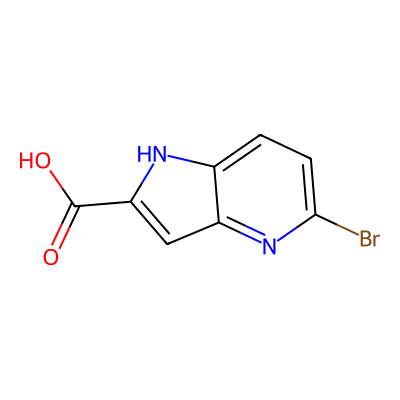 5-Bromo-1H-pyrrolo[3,2-b]pyridine-2-carboxylic acid