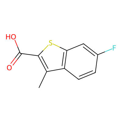 6-Fluoro-3-methyl-1-benzothiophene-2-carboxylic acid