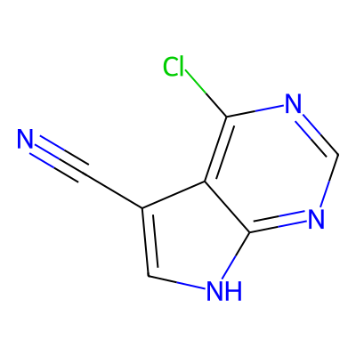 4-Chloro-7H-pyrrolo[2,3-d]pyrimidine-5-carbonitrile