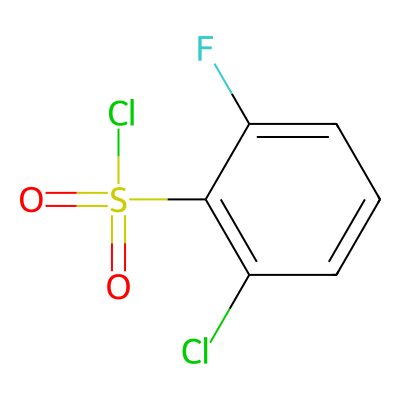 2-Chloro-6-fluorobenzene-1-sulfonyl chloride
