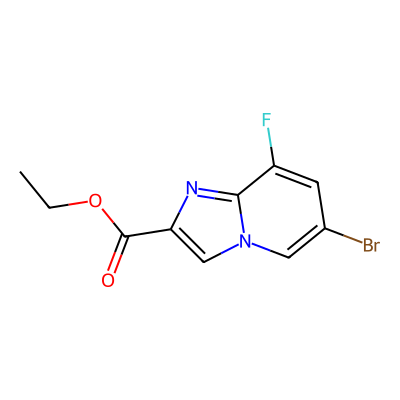 Ethyl 6-bromo-8-fluoroimidazo[1,2-a]pyridine-2-carboxylate