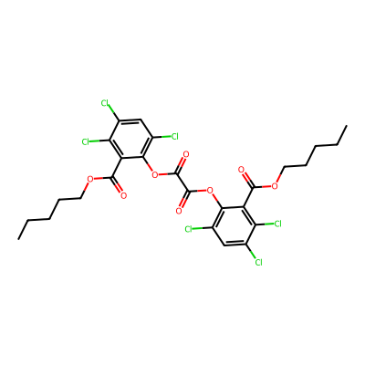 Bis[3,4,6-trichloro-2-(pentyloxycarbonyl)phenyl] oxalate