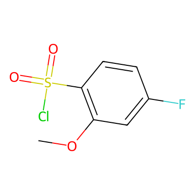 4-Fluoro-2-methoxybenzene-1-sulfonyl chloride