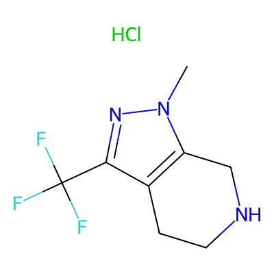 1-Methyl-3-(trifluoromethyl)-4,5,6,7-tetrahydro-1H-pyrazolo[3,4-c]pyridine hydrochloride
