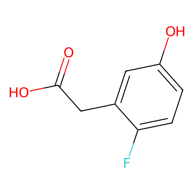 2-(2-Fluoro-5-hydroxyphenyl)acetic acid