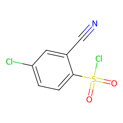 4-Chloro-2-cyanobenzenesulfonyl chloride