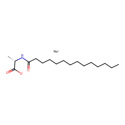 Sodium tetradecanoyl-L-alaninate