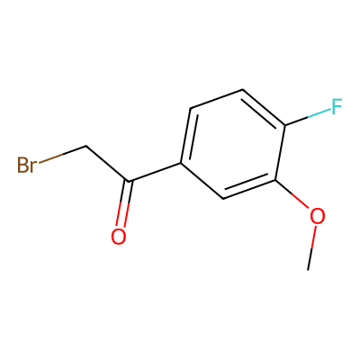 2-Bromo-1-(4-fluoro-3-methoxyphenyl)ethan-1-one