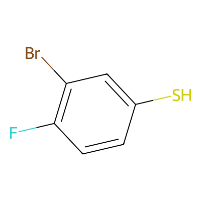 3-Bromo-4-fluorobenzenethiol