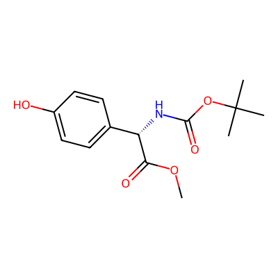 Methyl (S)-2-((tert-butoxycarbonyl)amino)-2-(4-hydroxyphenyl)acetate