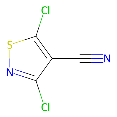 Dichloro-1,2-thiazole-4-carbonitrile