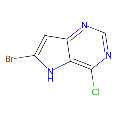 6-Bromo-4-chloro-5H-pyrrolo[3,2-d]pyrimidine
