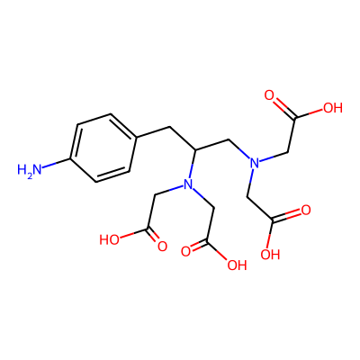 2-[[3-(4-Aminophenyl)-2-[bis(carboxymethyl)amino]propyl]-(carboxymethyl)amino]acetic acid