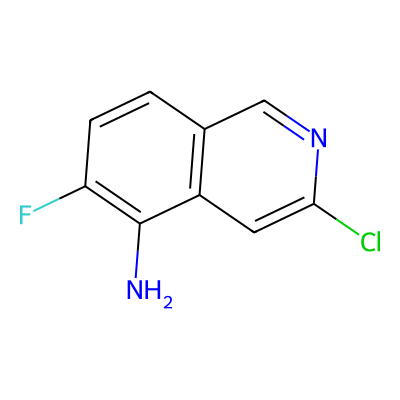 3-Chloro-6-fluoroisoquinolin-5-amine