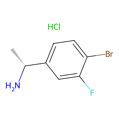 (R)-1-(4-Bromo-3-fluorophenyl)ethan-1-amine (hydrochloride)