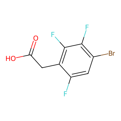 2-(4-Bromo-2,3,6-trifluorophenyl)acetic acid
