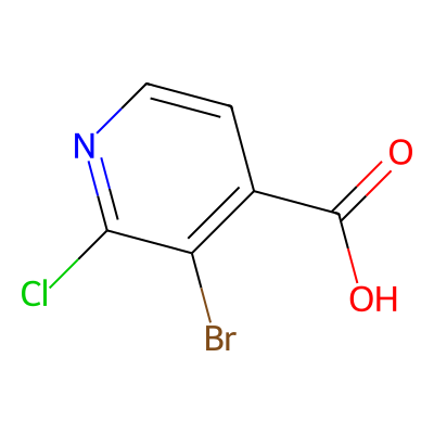 3-Bromo-2-chloroisonicotinic acid