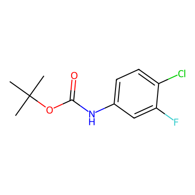 tert-Butyl (4-chloro-3-fluorophenyl)carbamate