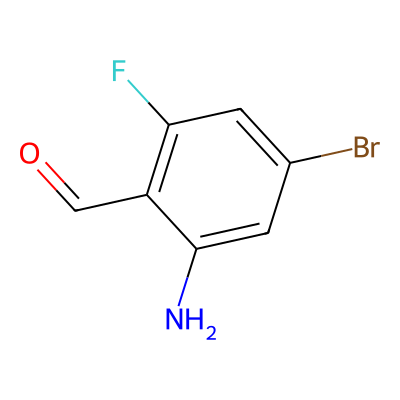 2-Amino-4-bromo-6-fluorobenzaldehyde