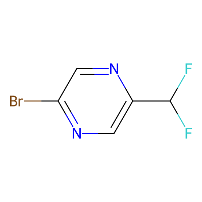2-Bromo-5-(difluoromethyl)pyrazine