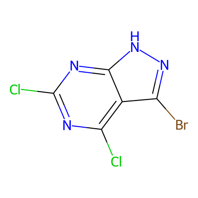 3-Bromo-4,6-dichloro-1H-pyrazolo[3,4-d]pyrimidine