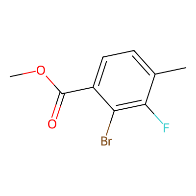 Methyl 2-bromo-3-fluoro-4-methylbenzoate