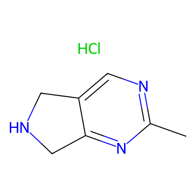 2-Methyl-6,7-dihydro-5H-pyrrolo[3,4-d]pyrimidine hydrochloride