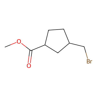 Methyl 3-(bromomethyl)cyclopentane-1-carboxylate