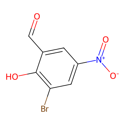3-Bromo-2-hydroxy-5-nitrobenzaldehyde