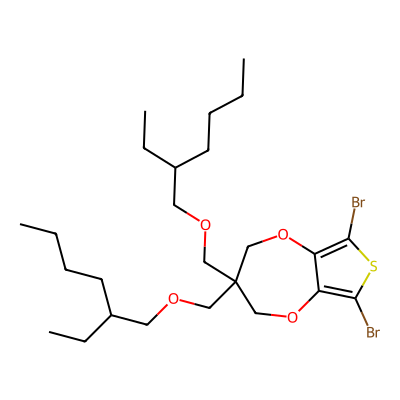 6,8-Dibromo-3,3-bis(((2-ethylhexyl)oxy)methyl)-3,4-dihydro-2H-thieno[3,4-b][1,4]dioxepine