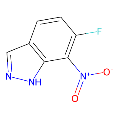 6-Fluoro-7-nitro-1H-indazole
