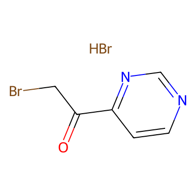 2-Bromo-1-(pyrimidin-4-yl)ethanone hydrobromide