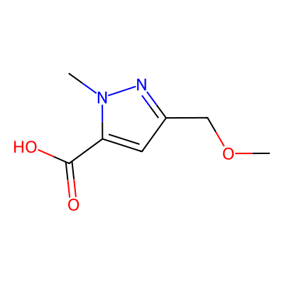 3-(Methoxymethyl)-1-methyl-1H-pyrazole-5-carboxylic acid