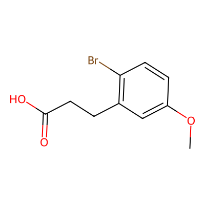 3-(2-Bromo-5-methoxyphenyl)propanoic acid