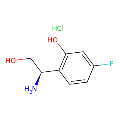(R)-2-(1-amino-2-hydroxyethyl)-5-fluorophenol hydrochloride