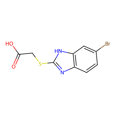 2-((6-Bromo-1H-benzo[d]imidazol-2-yl)thio)acetic acid