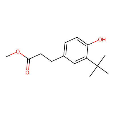 Methyl 3-(3-(tert-butyl)-4-hydroxyphenyl)propanoate