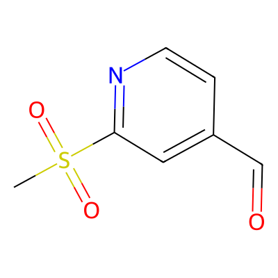 2-(Methylsulfonyl)isonicotinaldehyde