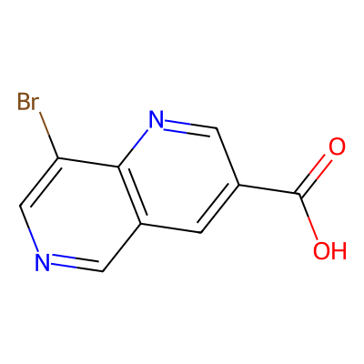 8-Bromo-1,6-naphthyridine-3-carboxylic acid