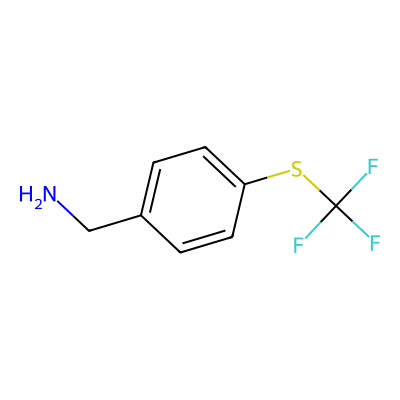 (4-((Trifluoromethyl)thio)phenyl)methanamine