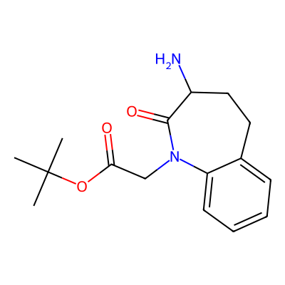 Tert-butyl 2-(3-amino-2-oxo-4,5-dihydro-3H-1-benzazepin-1-yl)acetate
