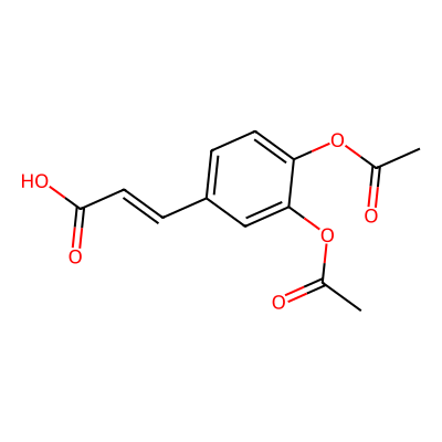 3-(3,4-Diacetoxyphenyl)acrylic acid