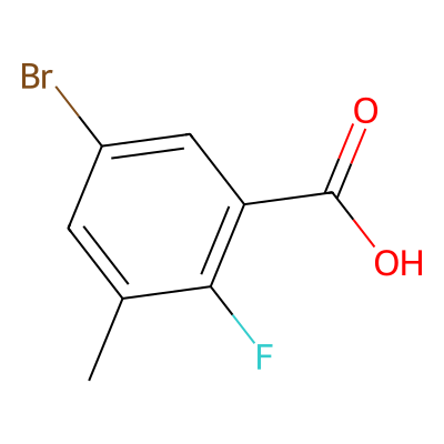 5-Bromo-2-fluoro-3-methylbenzoic acid