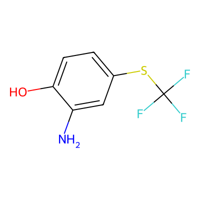 2-Amino-4-((trifluoromethyl)thio)phenol
