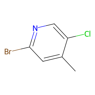 2-Bromo-5-chloro-4-methylpyridine
