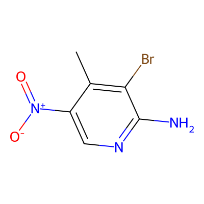 3-Bromo-4-methyl-5-nitropyridin-2-amine