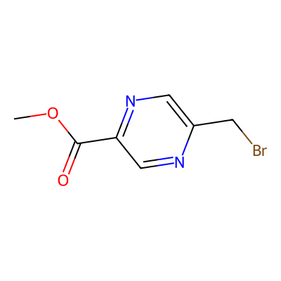 Methyl 5-(bromomethyl)pyrazine-2-carboxylate