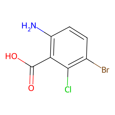 6-Amino-3-bromo-2-chlorobenzoic acid